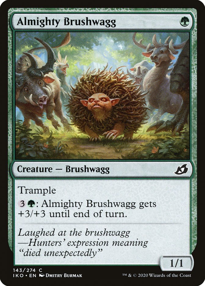 Almighty Brushwagg [Ikoria: Lair of Behemoths] - Evolution TCG