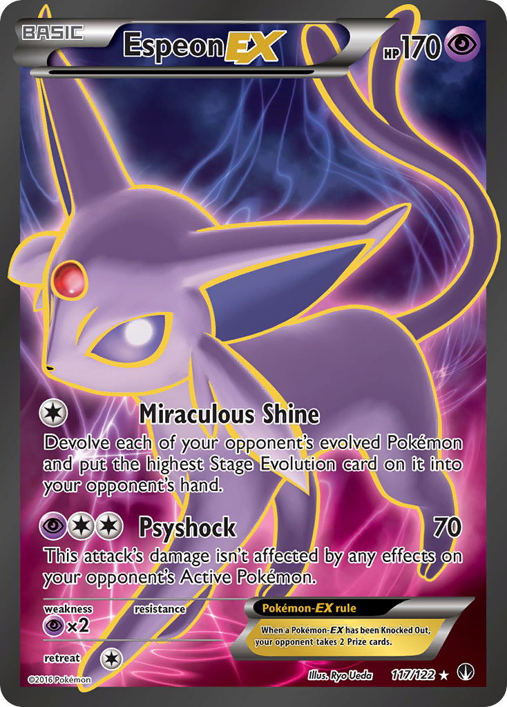 Espeon EX (117/122) [XY: BREAKpoint] - Evolution TCG