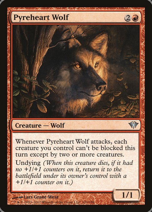 Pyreheart Wolf [Dark Ascension] - Evolution TCG
