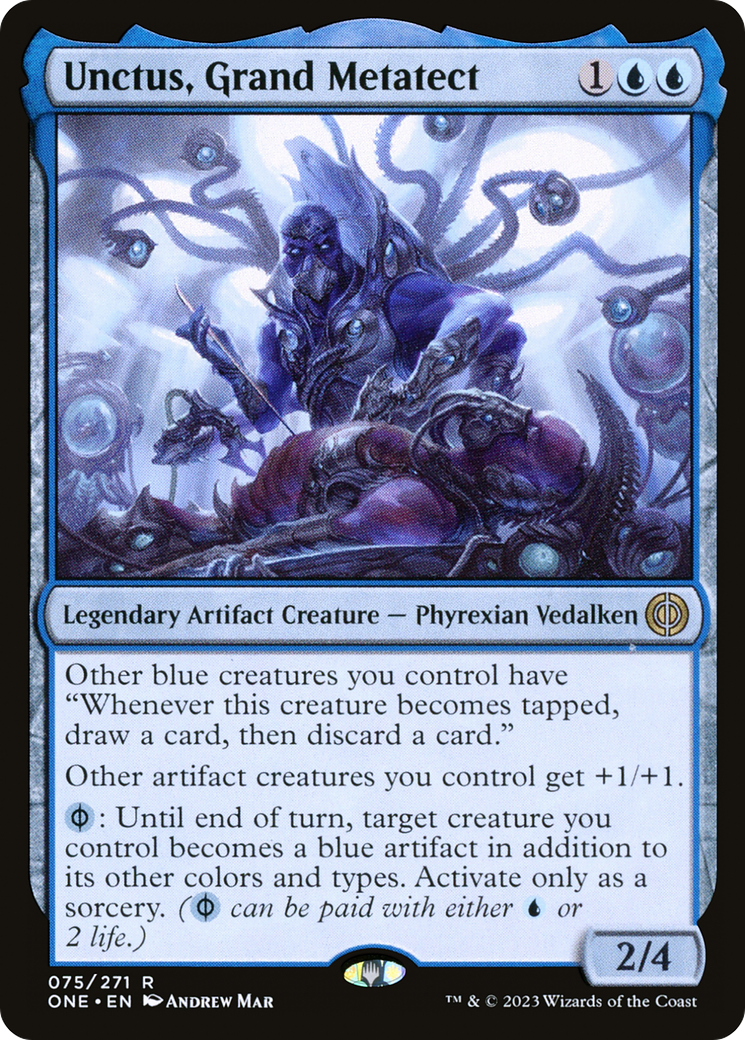 Unctus, Grand Metatect [Phyrexia: All Will Be One] - Evolution TCG