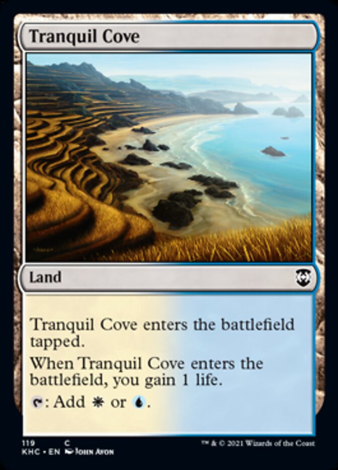 Tranquil Cove [Kaldheim Commander] - Evolution TCG