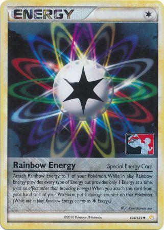 Rainbow Energy (104/123) (League Promo) [HeartGold & SoulSilver: Base Set] - Evolution TCG