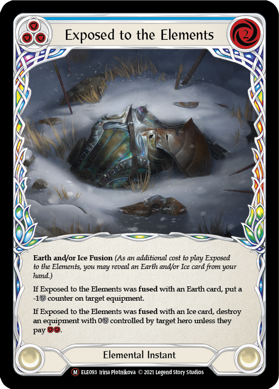 Exposed to the Elements [U-ELE093] (Tales of Aria Unlimited)  Unlimited Normal - Evolution TCG