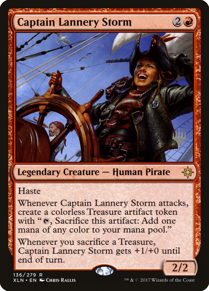 Captain Lannery Storm (Promo Pack) [Ixalan Promos] - Evolution TCG