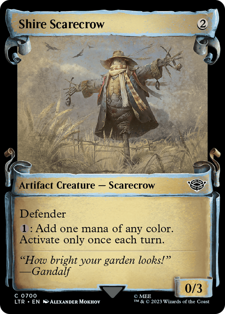 Shire Scarecrow [The Lord of the Rings: Tales of Middle-Earth Showcase Scrolls] - Evolution TCG