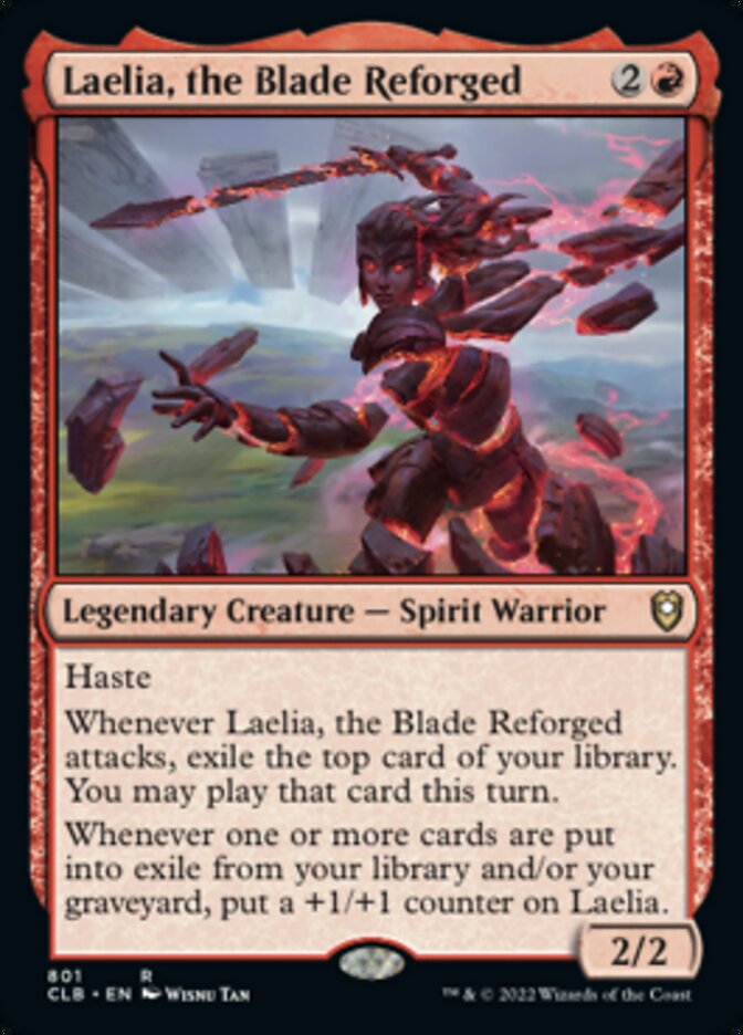 Laelia, the Blade Reforged [Commander Legends: Battle for Baldur's Gate] - Evolution TCG