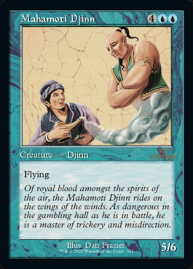 Mahamoti Djinn (Retro) [30th Anniversary Edition] - Evolution TCG