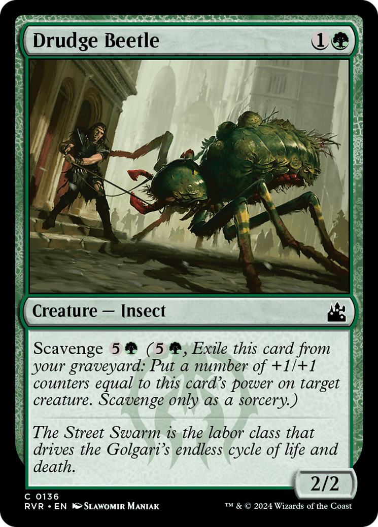 Drudge Beetle [Ravnica Remastered] - Evolution TCG