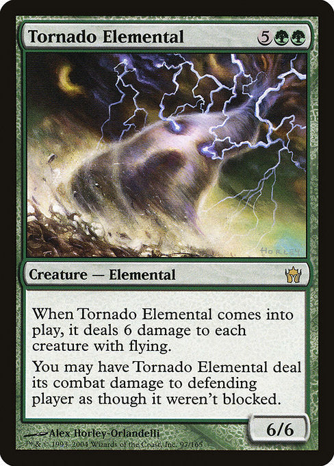 Tornado Elemental [Fifth Dawn] - Evolution TCG