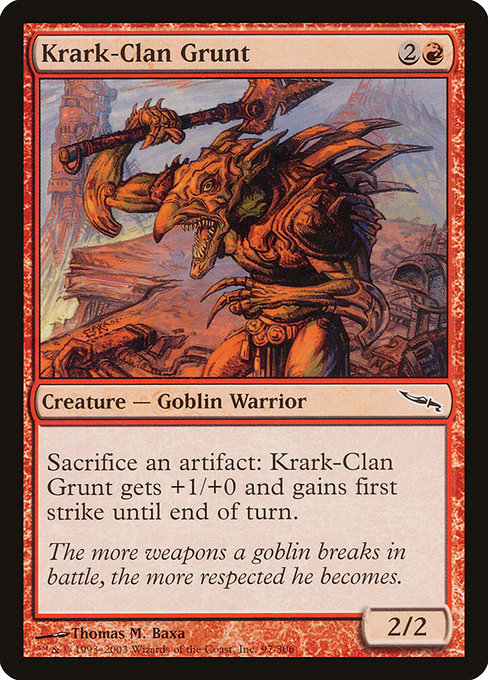 Krark-Clan Grunt [Mirrodin] - Evolution TCG