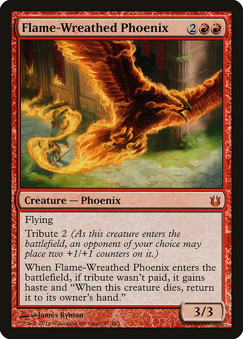 Flame-Wreathed Phoenix [Born of the Gods] - Evolution TCG