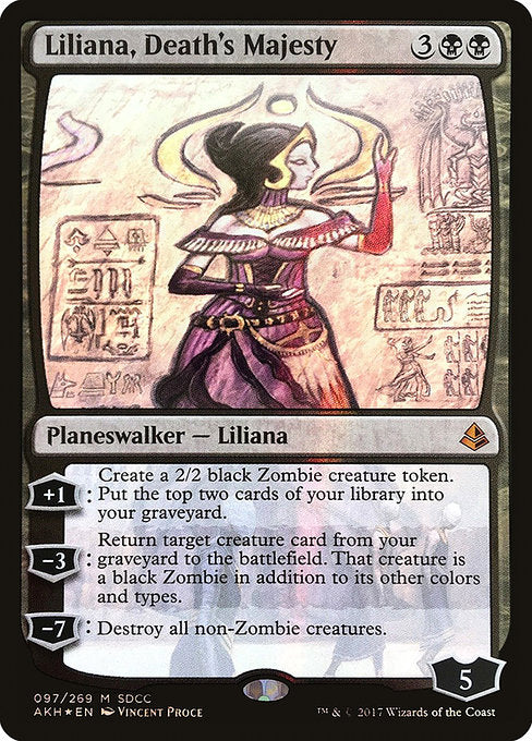 Liliana, Death's Majesty [San Diego Comic-Con 2017] - Evolution TCG