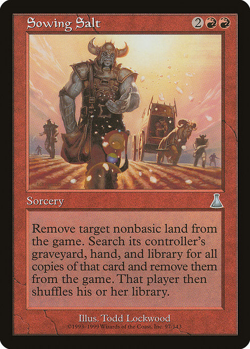 Sowing Salt [Urza's Destiny] - Evolution TCG