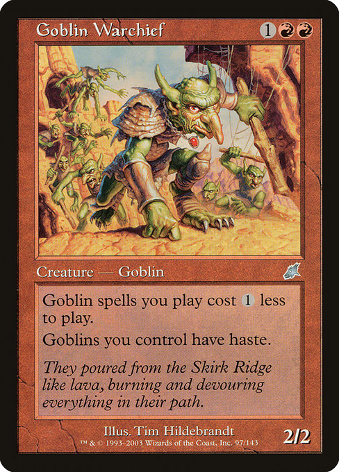 Goblin Warchief [Scourge] - Evolution TCG