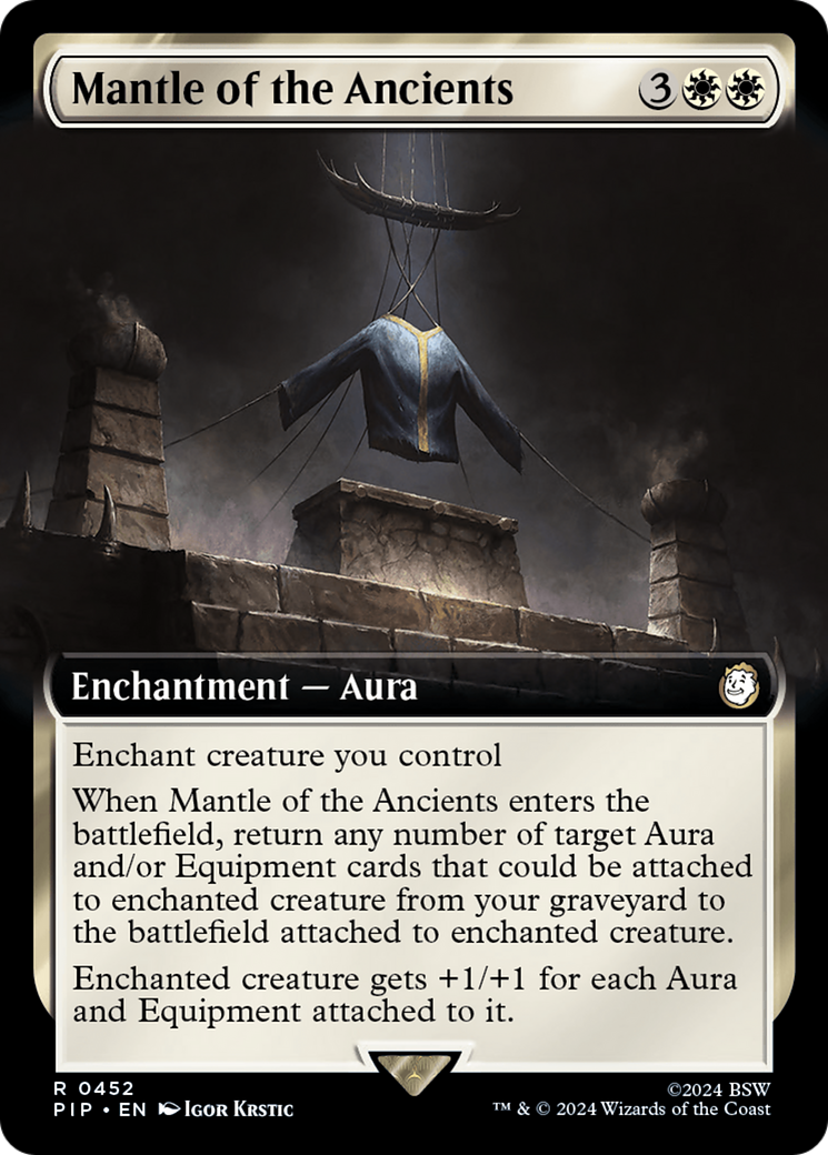 Mantle of the Ancients (Extended Art) [Fallout] - Evolution TCG