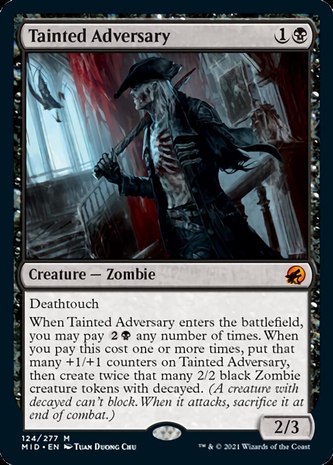 Tainted Adversary [Innistrad: Midnight Hunt] - Evolution TCG