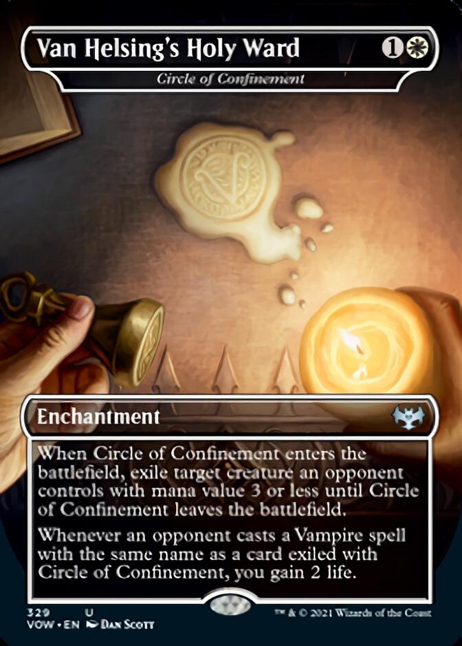 Circle of Confinement - Van Helsing's Holy Ward [Innistrad: Crimson Vow] - Evolution TCG