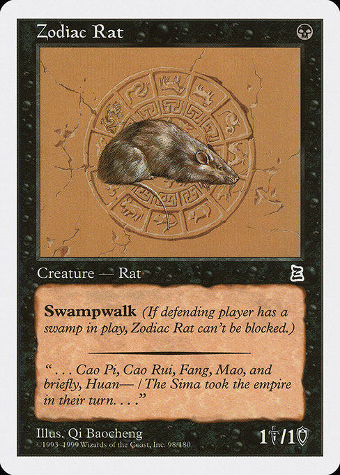 Zodiac Rat [Portal Three Kingdoms] - Evolution TCG