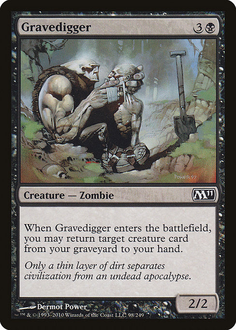 Gravedigger [Magic 2011] - Evolution TCG