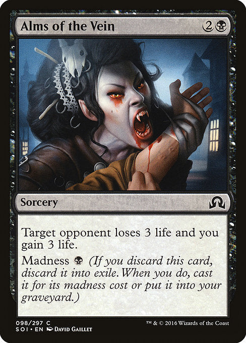 Alms of the Vein [Shadows over Innistrad] - Evolution TCG