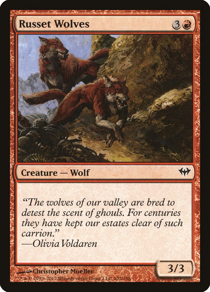 Russet Wolves [Dark Ascension] - Evolution TCG