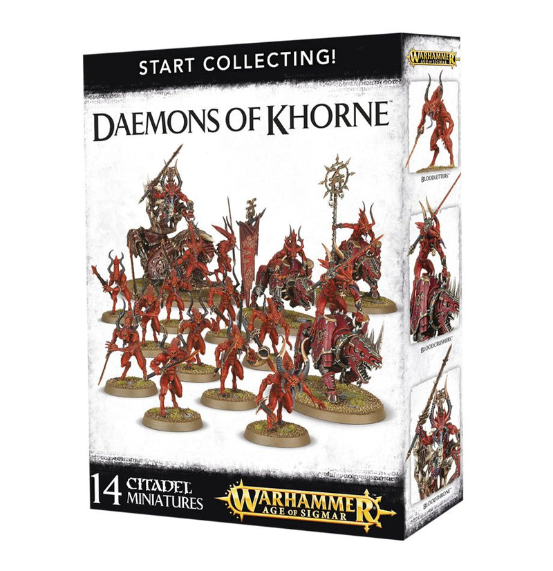 START COLLECTING! DAEMONS OF KHORNE - Evolution TCG