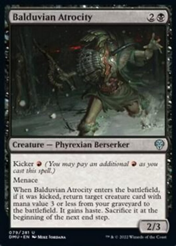 Balduvian Atrocity [Dominaria United] - Evolution TCG