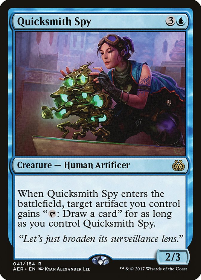 Quicksmith Spy [Aether Revolt] - Evolution TCG