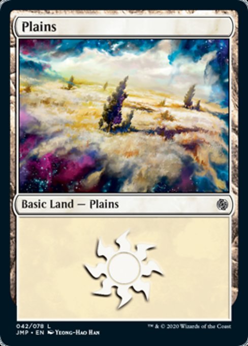 Plains (42) [Jumpstart] - Evolution TCG