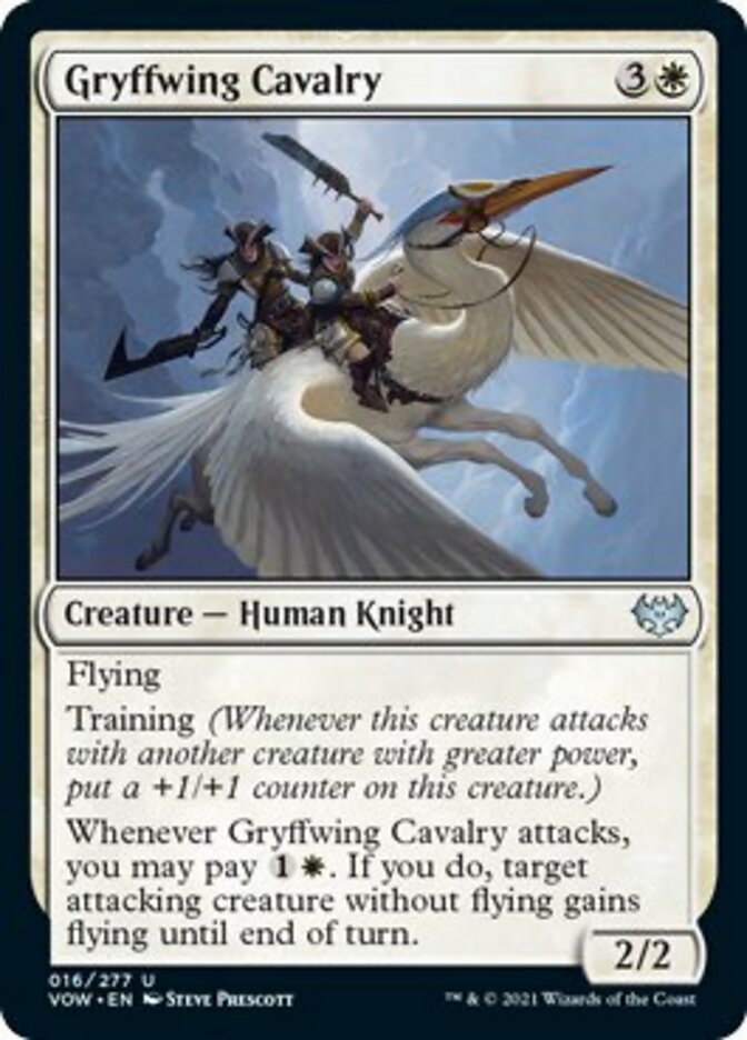 Gryffwing Cavalry [Innistrad: Crimson Vow] - Evolution TCG