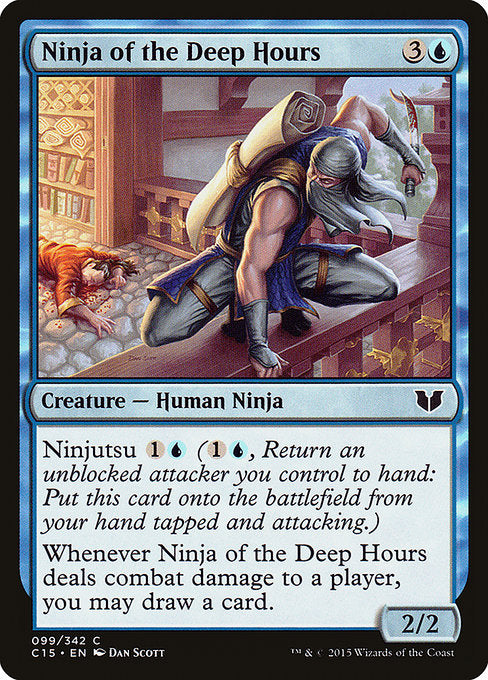 Ninja of the Deep Hours [Commander 2015] - Evolution TCG