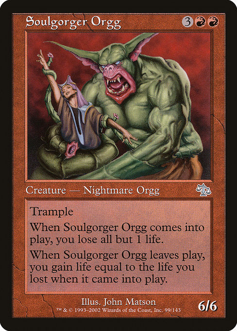 Soulgorger Orgg [Judgment] - Evolution TCG
