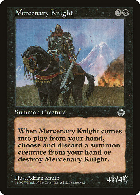 Mercenary Knight [Portal] - Evolution TCG
