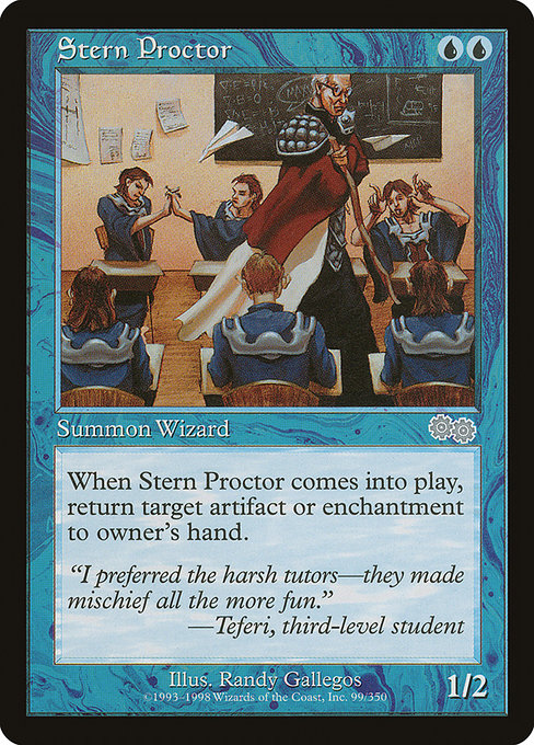 Stern Proctor [Urza's Saga] - Evolution TCG