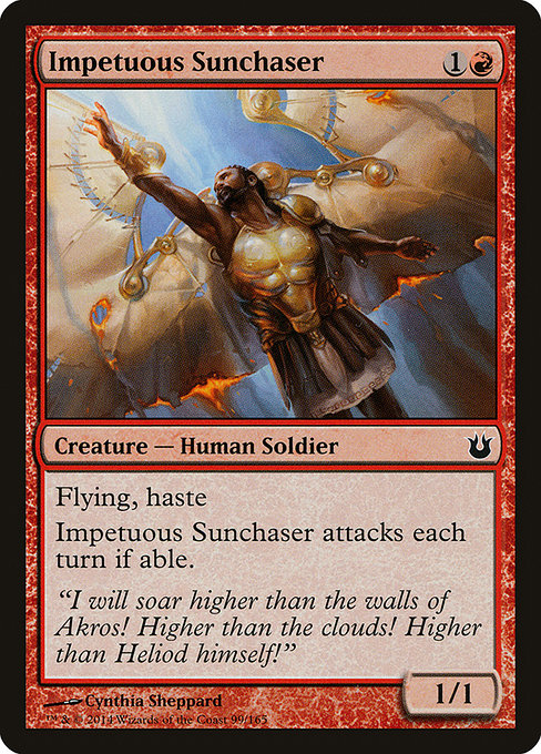 Impetuous Sunchaser [Born of the Gods] - Evolution TCG