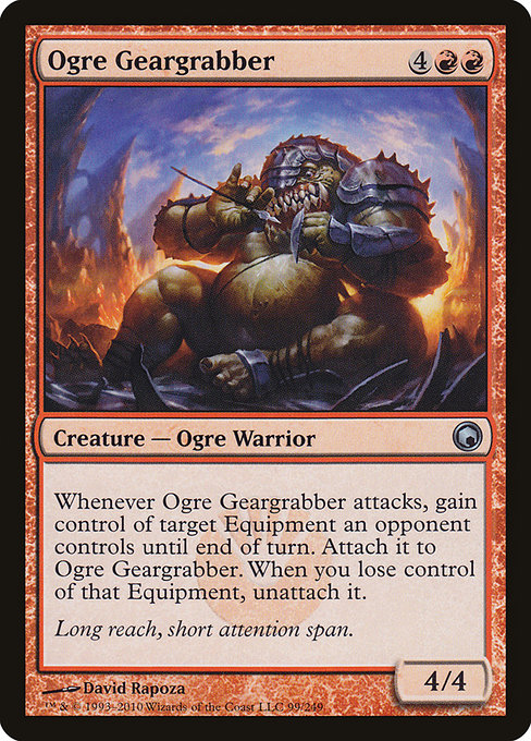 Ogre Geargrabber [Scars of Mirrodin] - Evolution TCG