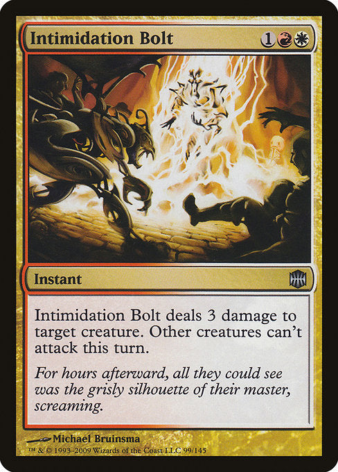 Intimidation Bolt [Alara Reborn] - Evolution TCG