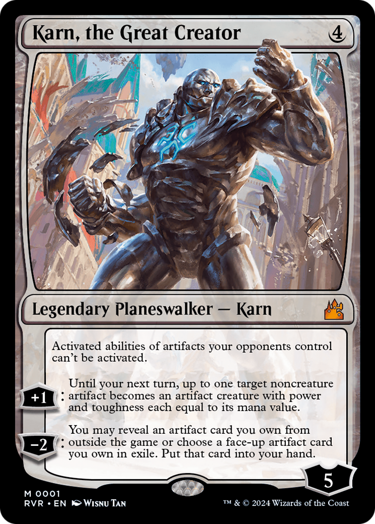 Karn, the Great Creator [Ravnica Remastered] - Evolution TCG