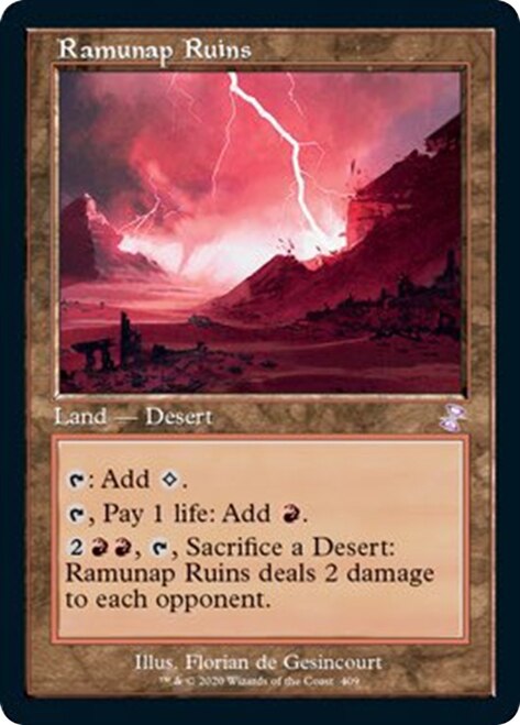 Ramunap Ruins (Timeshifted) [Time Spiral Remastered] - Evolution TCG