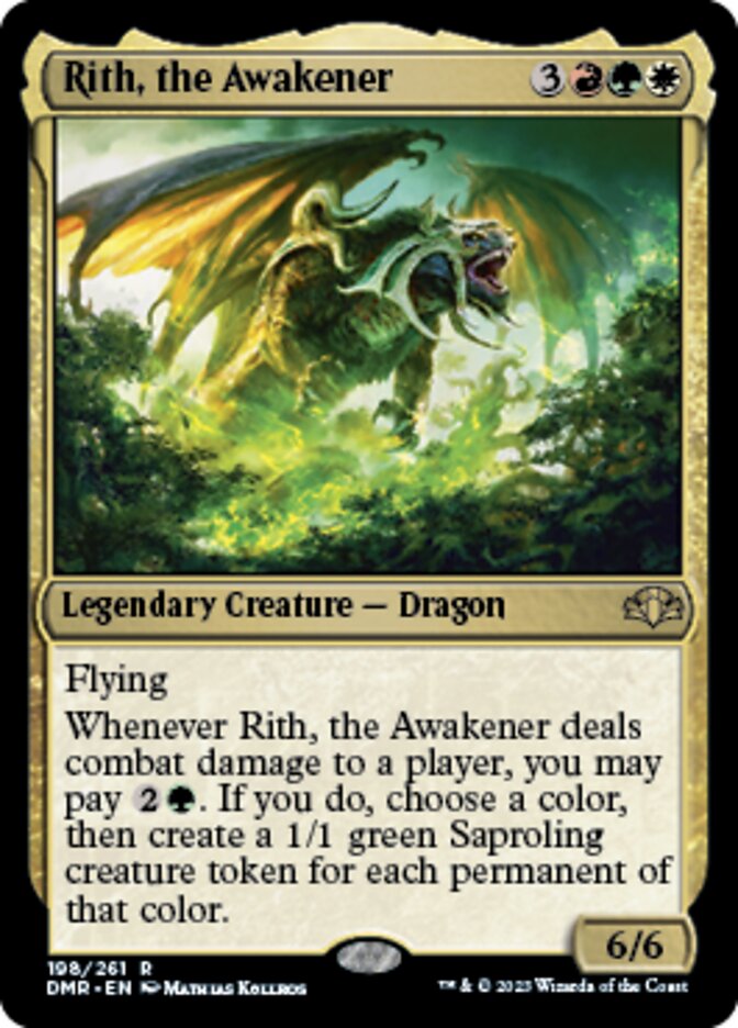 Rith, the Awakener [Dominaria Remastered] - Evolution TCG