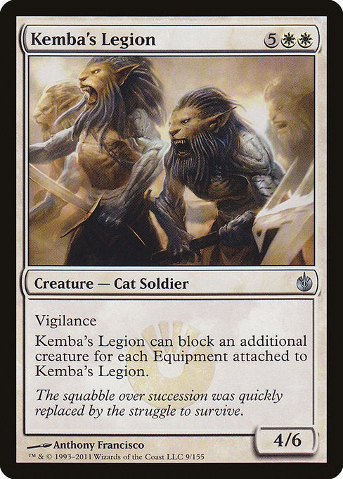 Kemba's Legion [Mirrodin Besieged] - Evolution TCG