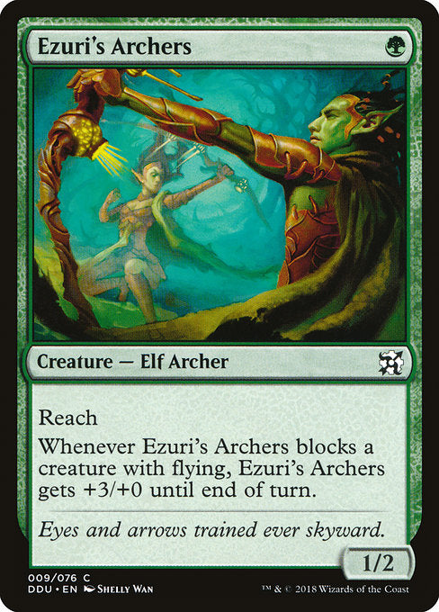 Ezuri's Archers [Duel Decks: Elves vs. Inventors] - Evolution TCG