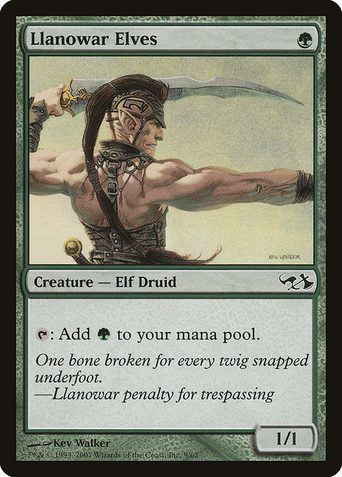 Llanowar Elves [Duel Decks: Elves vs. Goblins] - Evolution TCG