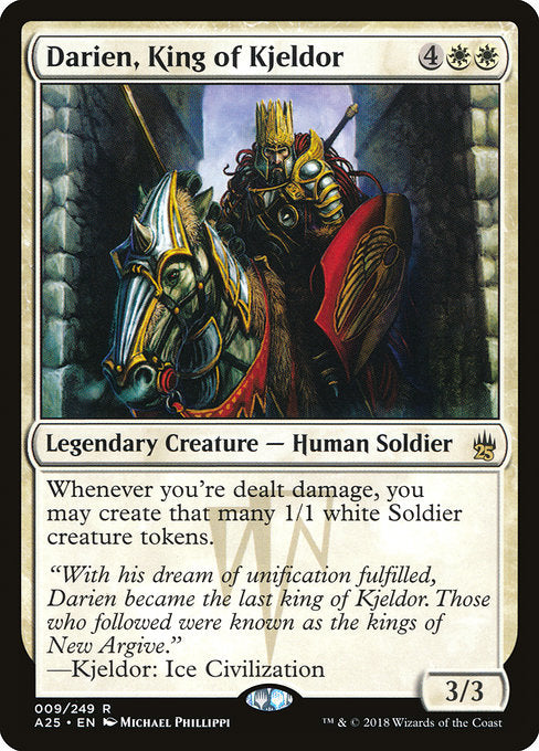 Darien, King of Kjeldor [Masters 25] - Evolution TCG