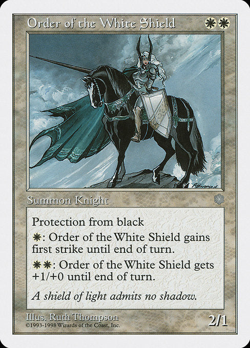 Order of the White Shield [Anthologies] - Evolution TCG