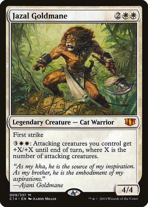 Jazal Goldmane [Commander 2014] - Evolution TCG