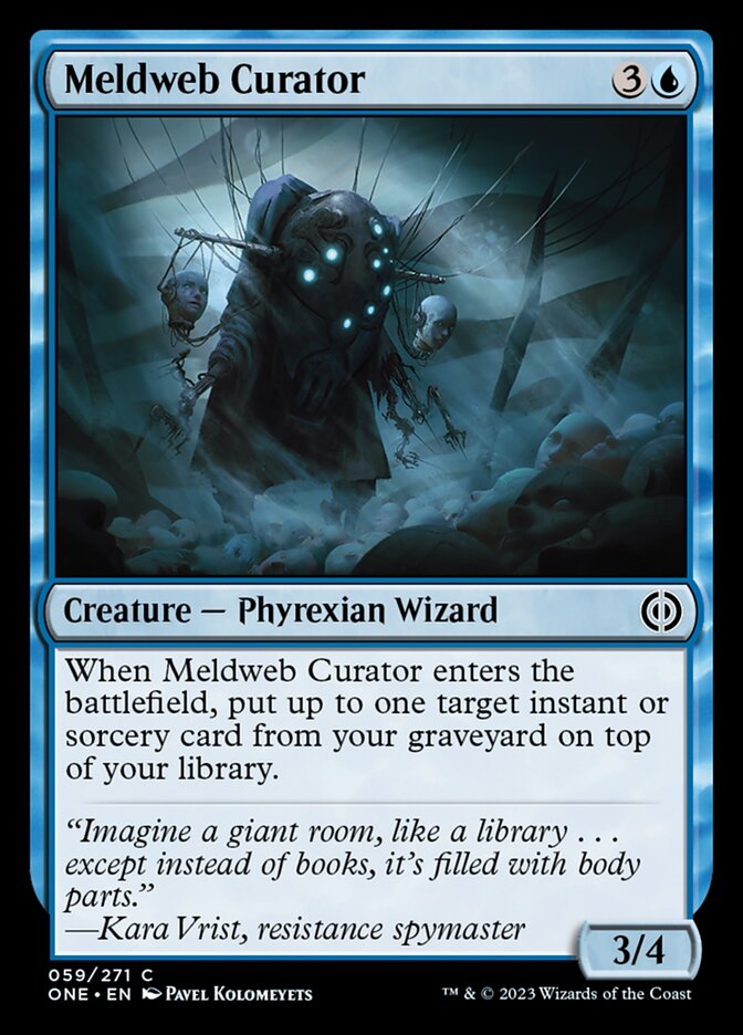 Meldweb Curator [Phyrexia: All Will Be One] - Evolution TCG