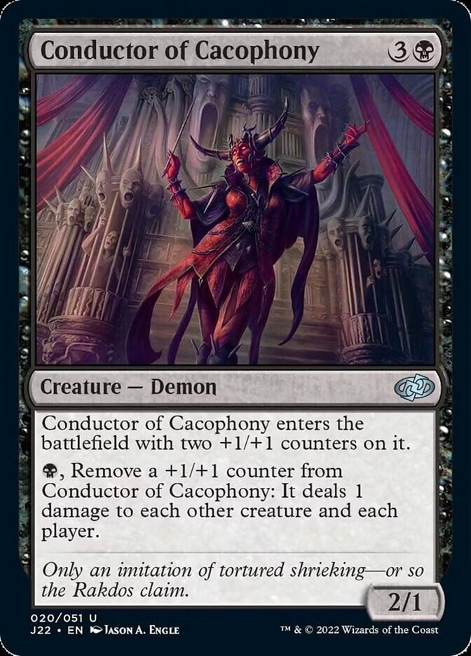 Conductor of Cacophony [Jumpstart 2022] - Evolution TCG