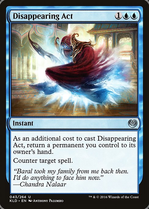 Disappearing Act [Kaladesh] - Evolution TCG