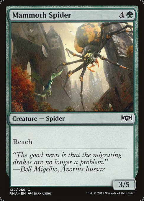 Mammoth Spider [Ravnica Allegiance] - Evolution TCG